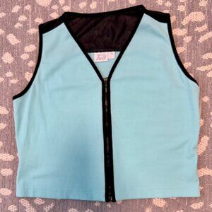 TAIL Women’s Golf Tennis skirt & top set vintage aqua teal Size M